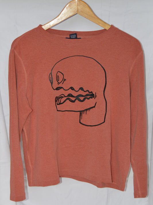 GS Marv Wif Da Big Mouf Long Sleeve Shirt (Women's L)